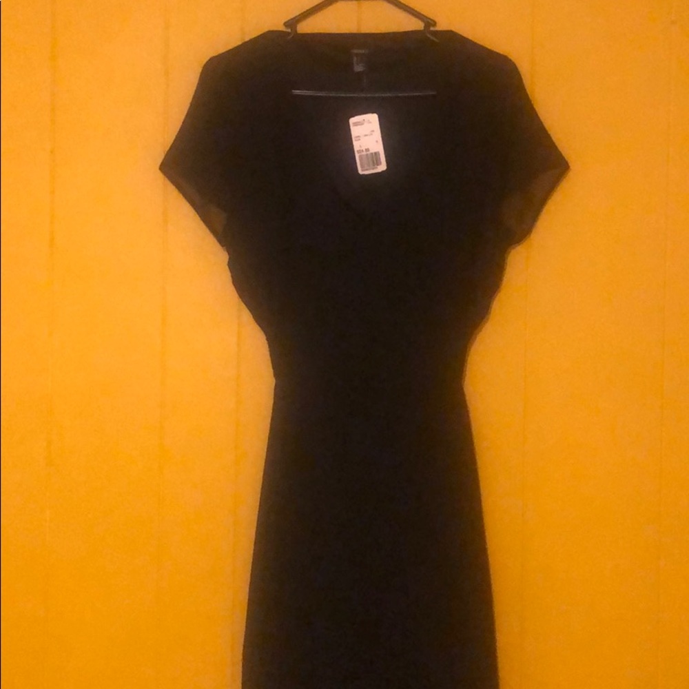 Classic sheer black dress